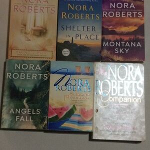 Nora Roberts Lot of 6 Paperback Books